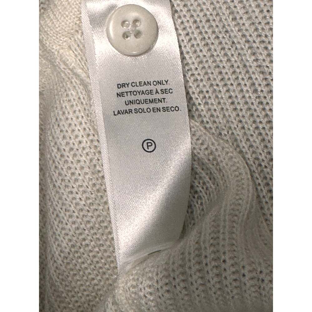 Splendid White Ribbed Cardigan - Picture 4 of 6
